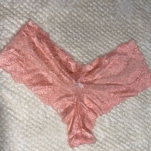 Pink Plus Size Thong